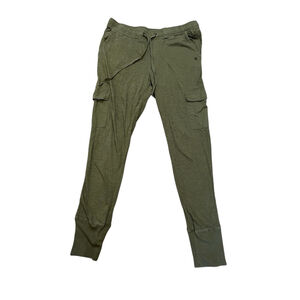 Women's Roxy Green Cargo Jogger Pants Size Stretch 8